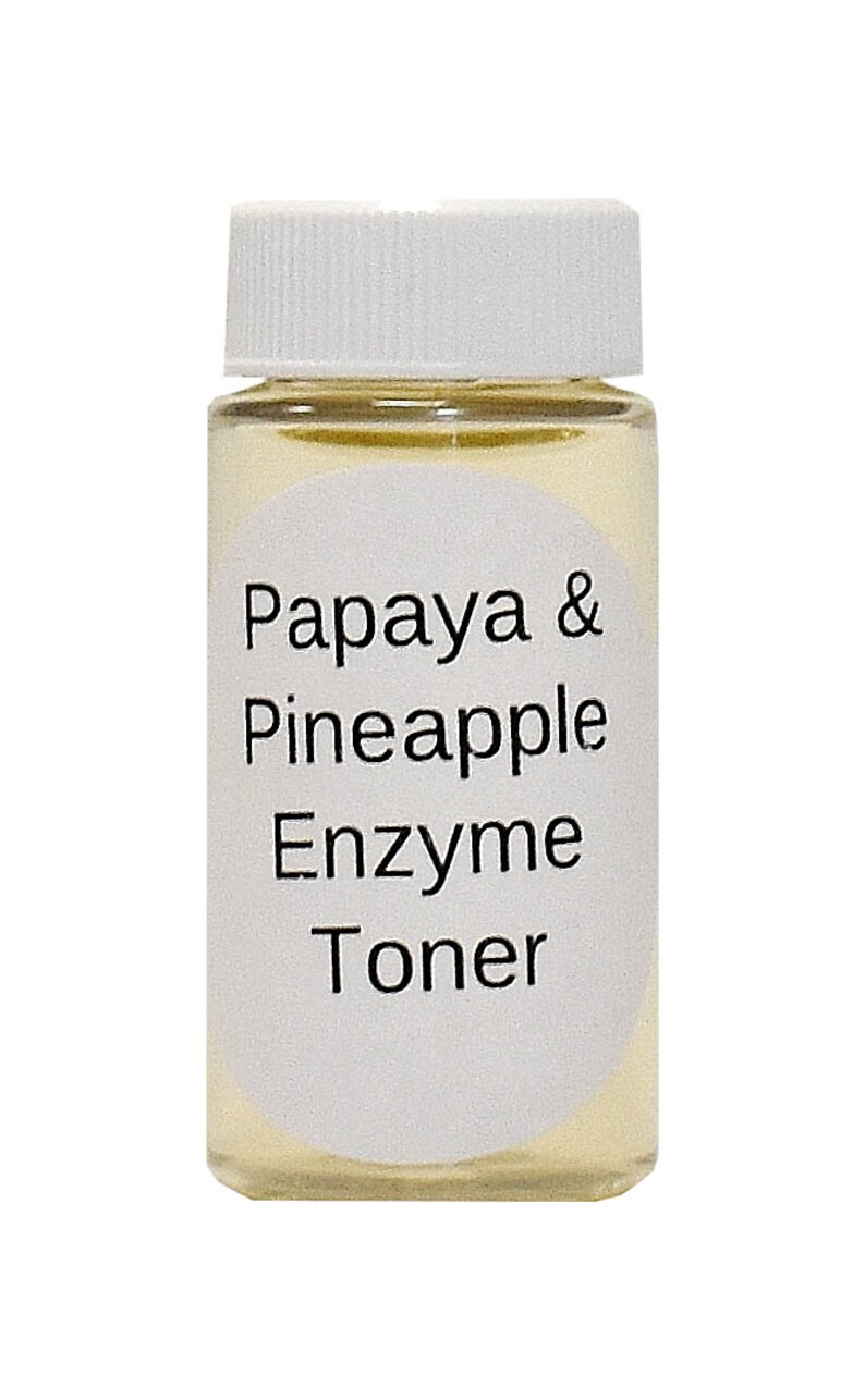 SAMPLE Papaya & Pineapple Enzyme Toner Brighten Etsy