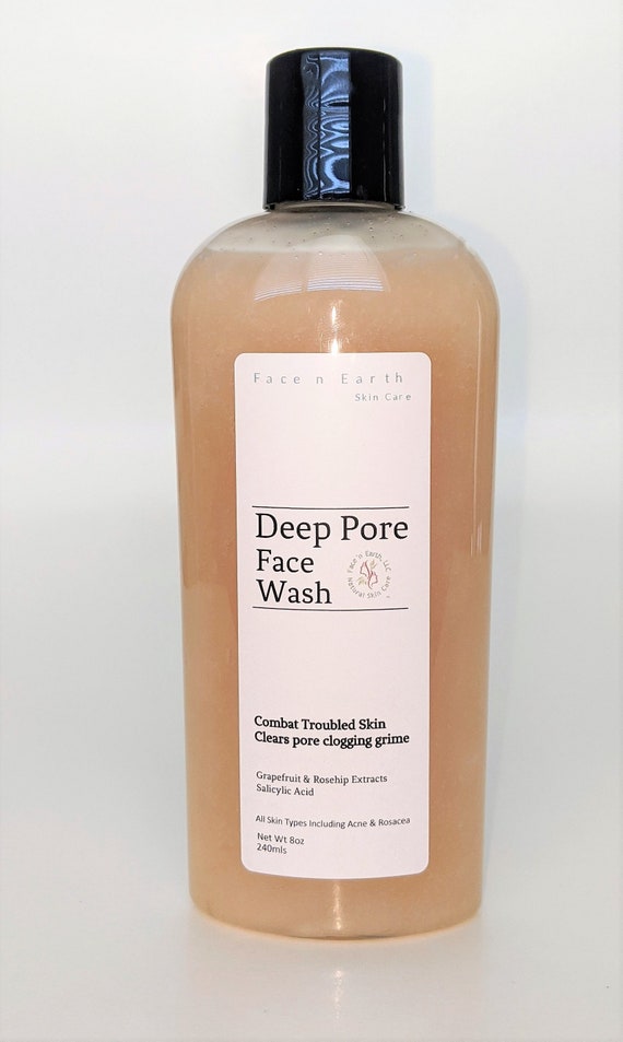 organic salicylic acid face wash