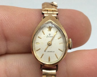 Vintage Stowa 17 Jewels Ladies Mechanical Wristwatch Wrist Watch - 1940s - 1960s