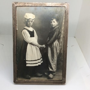 Hallmarked Solid Silver Photograph Portrait Rectangular Frame - Birmingham 1947