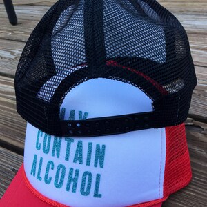 May Contain Alcohol Trucker Hat zdjęcie 2