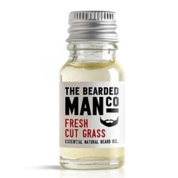 Beard Oil Fresh Cut Grass Conditioner Male Gift Grooming 10ml