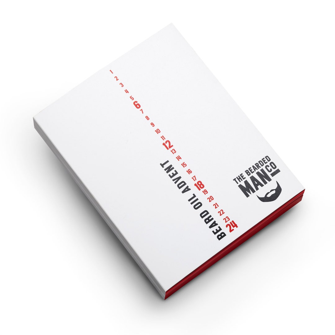 Christmas Beard Oil Advent Calendar - Etsy