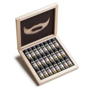 Wooden Sampler Beard Oil Gift Set