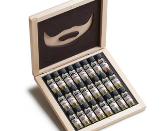 Wooden Sampler Beard Oil Gift Set