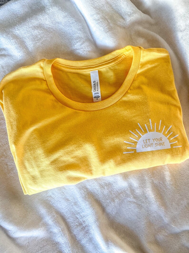 Let Your Light Shine Tee Shirt