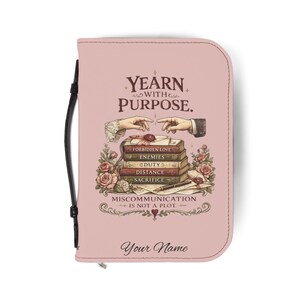 Książka „Yearn with Purpose” z zamkiem błyskawicznym | Możliwość personalizacji imienia