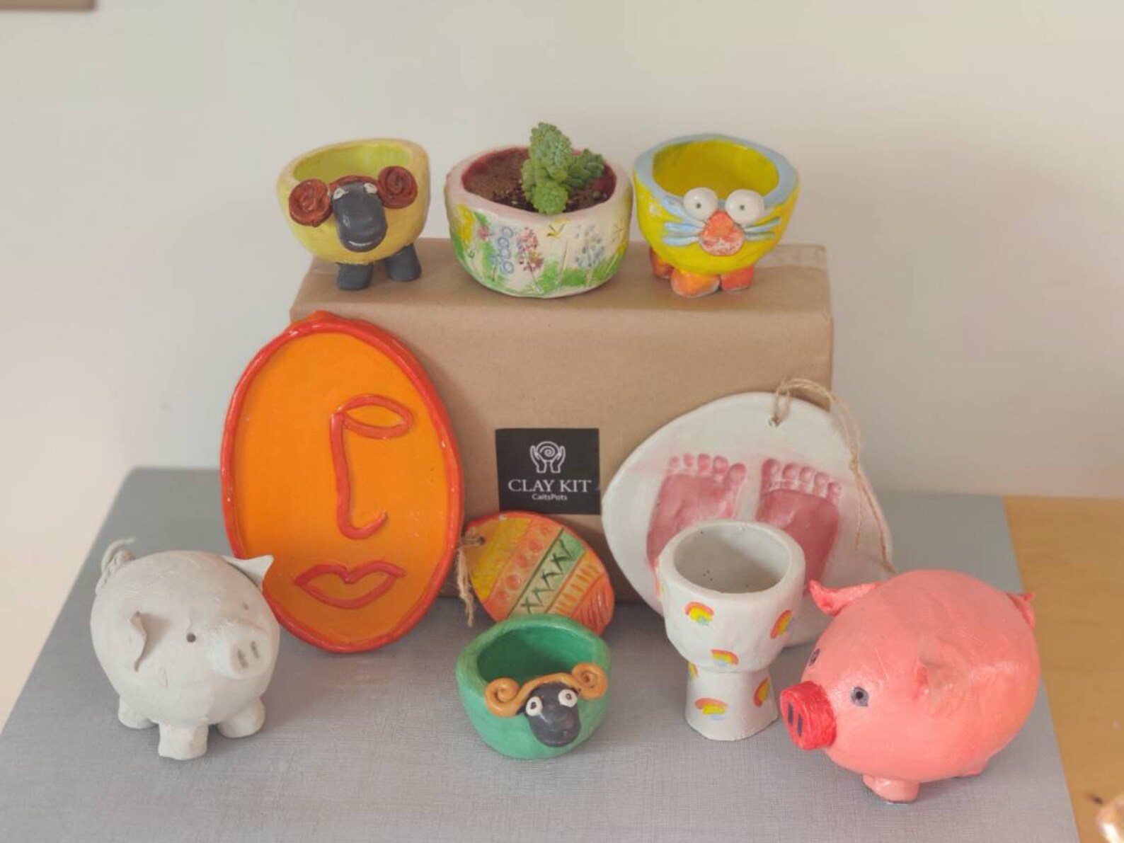 Clay kit clay craft air dried clay craft kit craft Etsy