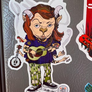 Billy Goat - Holographic Sticker