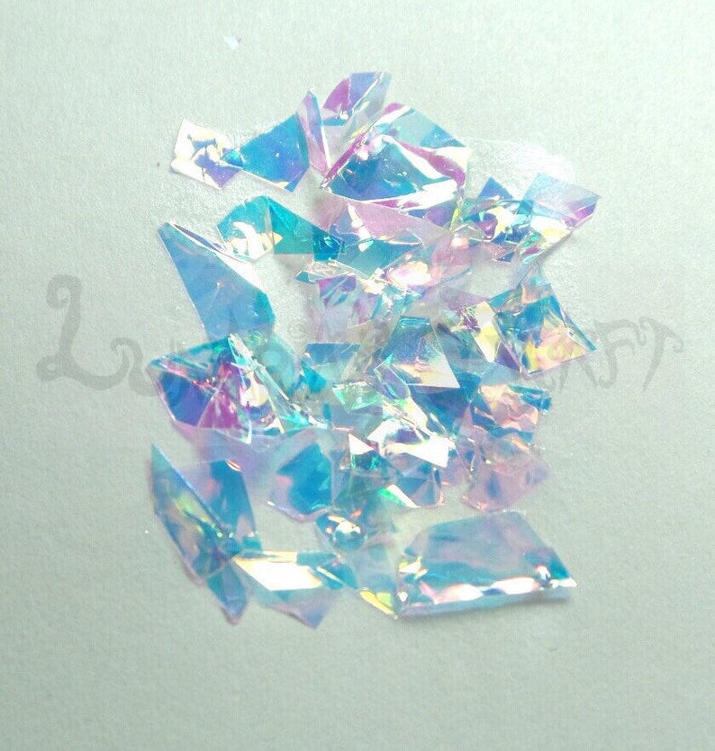 Opalescent Glitter Flakes iridescent glitter resin supplies | Etsy