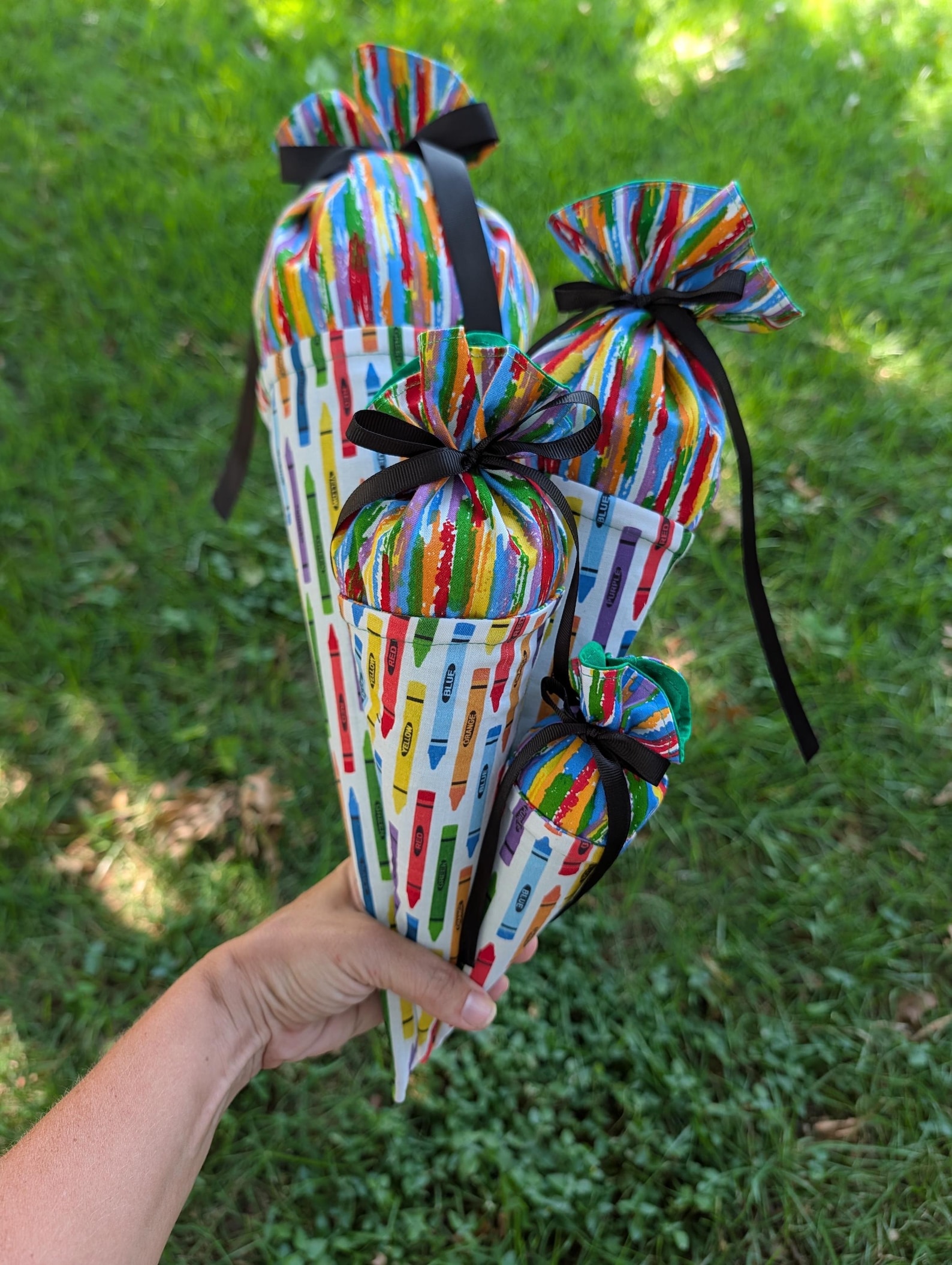 Back to School German Tradition Schultüte | Small Medium Large Schultüten