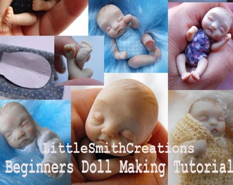 Polymer clay sale baby tutorial