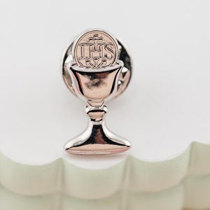 Kommunion Kelch Krawattennadel oder Anstecknadel für Jungen Erstkommunion Geschenk, katholische Kelch Krawatte Tac, Kommunion Geschenk für Jungen