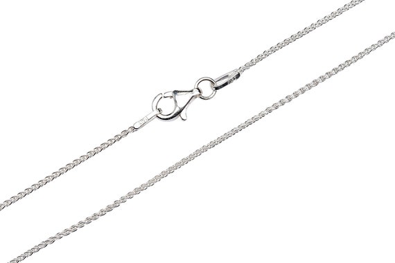 Sterling Silver Wheat Chain With Lobster Clasp, Replacement Chain