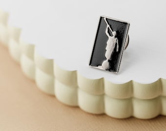 Corbata o prendedor de solapa con forma de ángel Moroni, regalo para bautismos, misioneros mormones, grupos de jóvenes de los Hombres Jóvenes