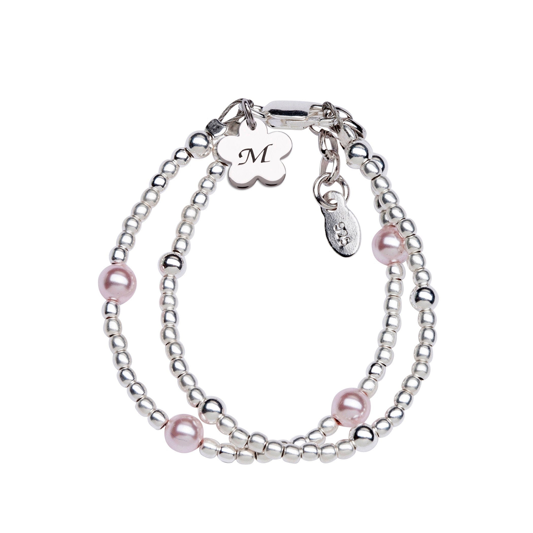 Pink pearl store bracelet paparazzi