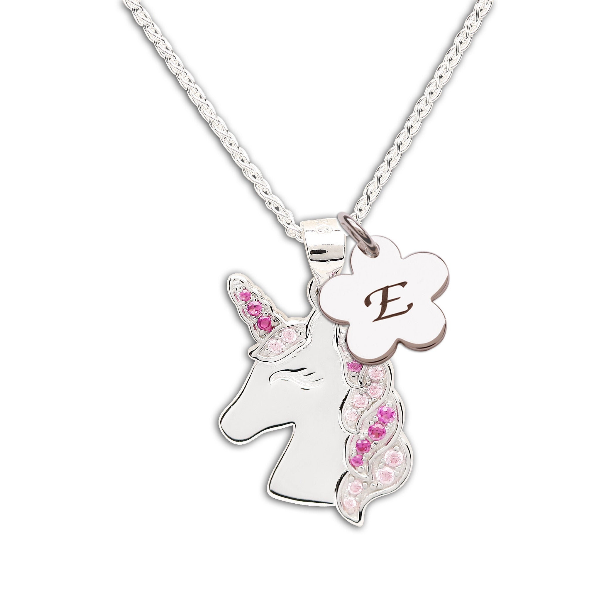 3 Large Silver Plated Unicorn Charm Metal Unicorn Pendants 791 Jewelry 