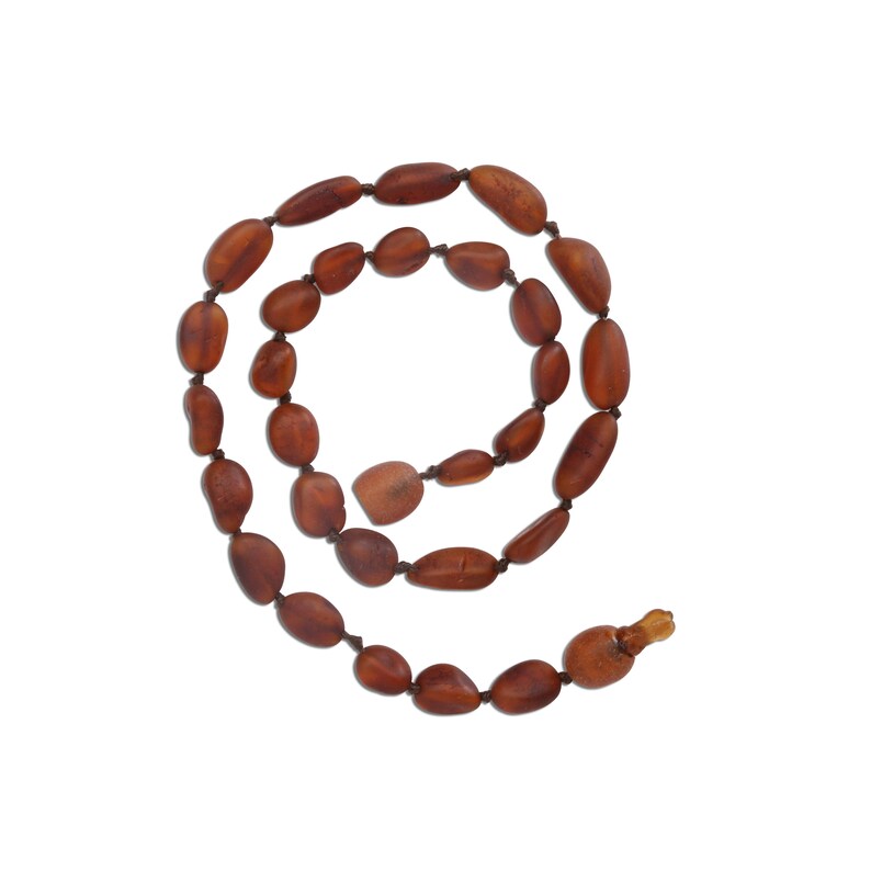 dark amber teething necklace