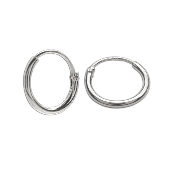 14k Gold Hoop Earrings For Women Clip On 925 Sterling Silver Pin Huggie Earrings Backs With Hypoallergenic Sensitive Cartlidge Ears For Girls Jewelry 