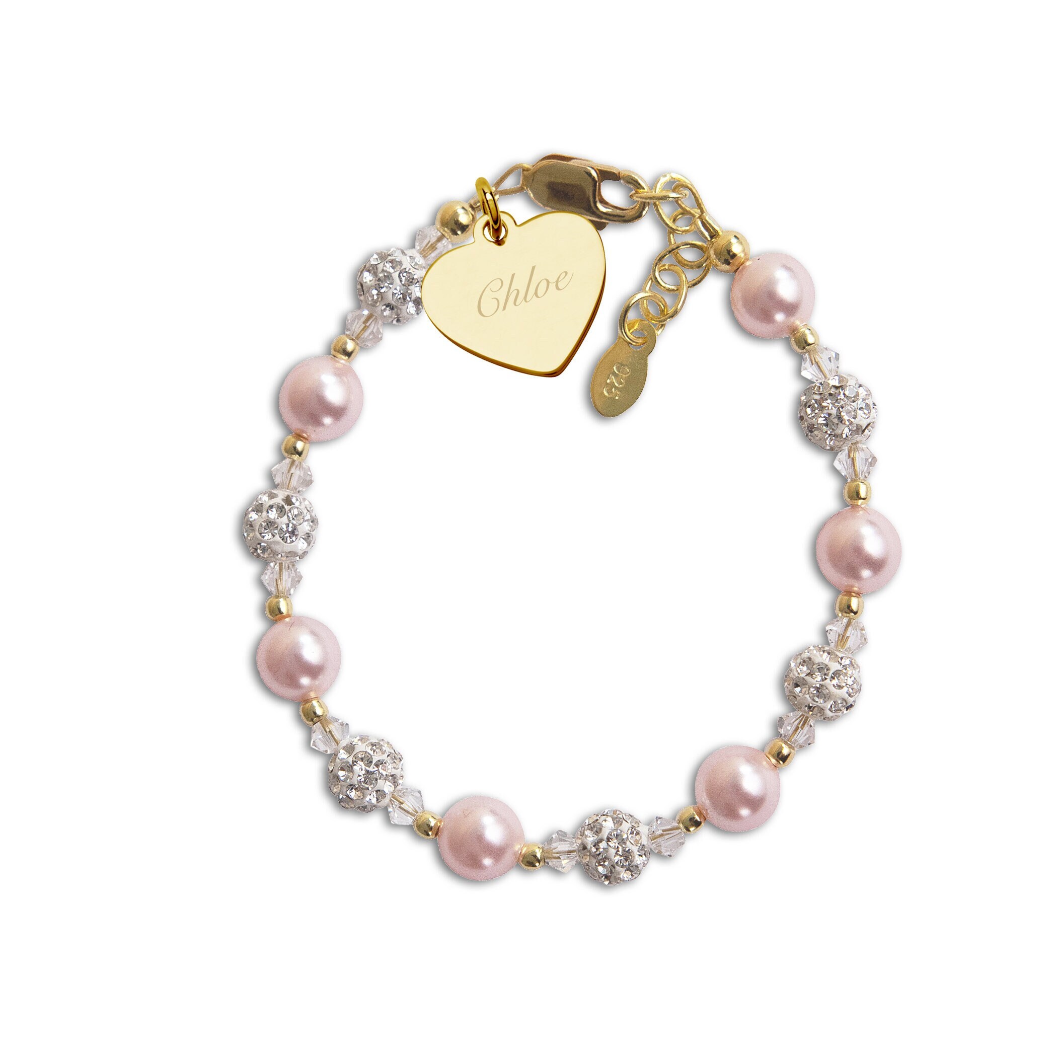 日本最大のブランド Add a UK Etsy - Bracelet Pearl ウイスキー