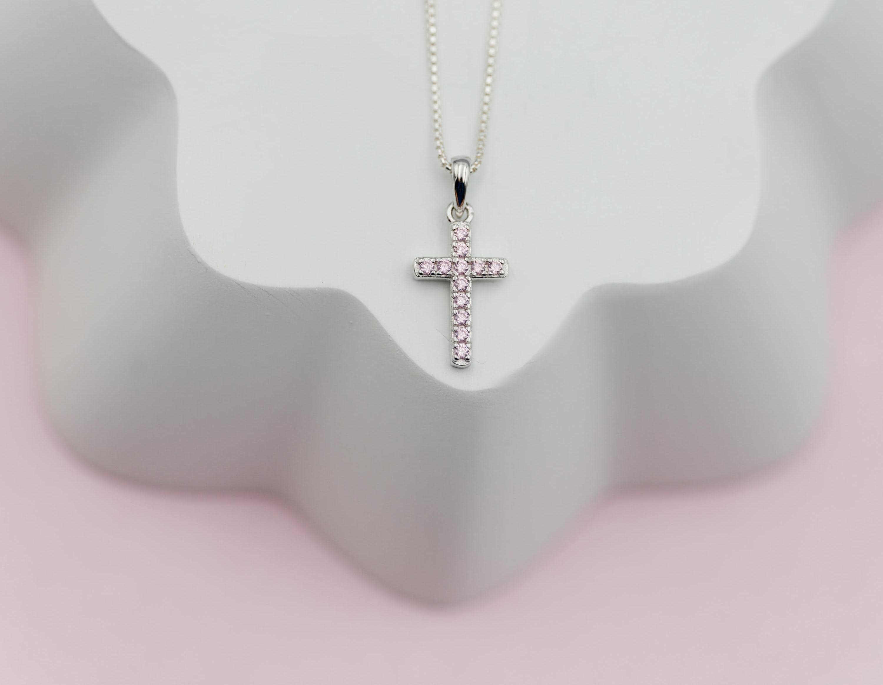 Sparkly Cross Pendant - Etsy