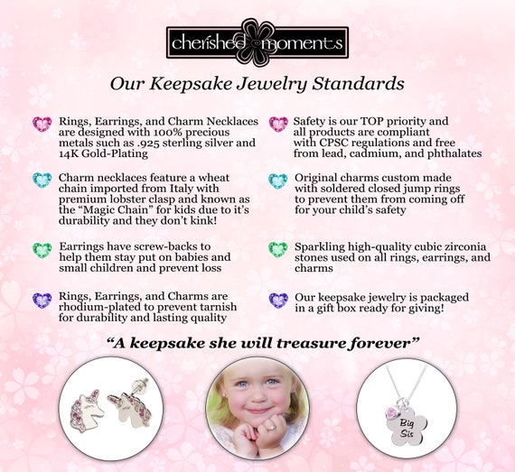 Children's Jewelry Safety & Information Guide - From First Earrings to