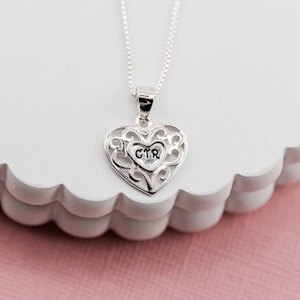 &quot;Sterling Silber CTR &quot;&quot;Wählen Sie das Richtige&quot;&quot; Anhänger Halskette Spezielles Taufgeschenk für Mädchen, Schmuck für LDS Kinder, Kinder Mormon Primär Geschenk.&quot;