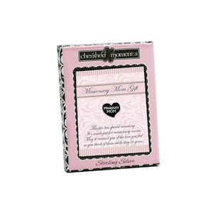 Missionary Mom Heart Pin Gift for LDS Missionary Mom Gift