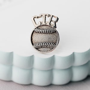 Épinglette à cravate ou épinglette baseball CTR « Choisissez le bon » cadeau de baptême LDS