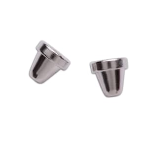 Sterling Silver or 14K Gold-Plated Screw Backs (replacements), Includes a Pair of Silicone Backs, Cherished Moments Replacement Earring Back