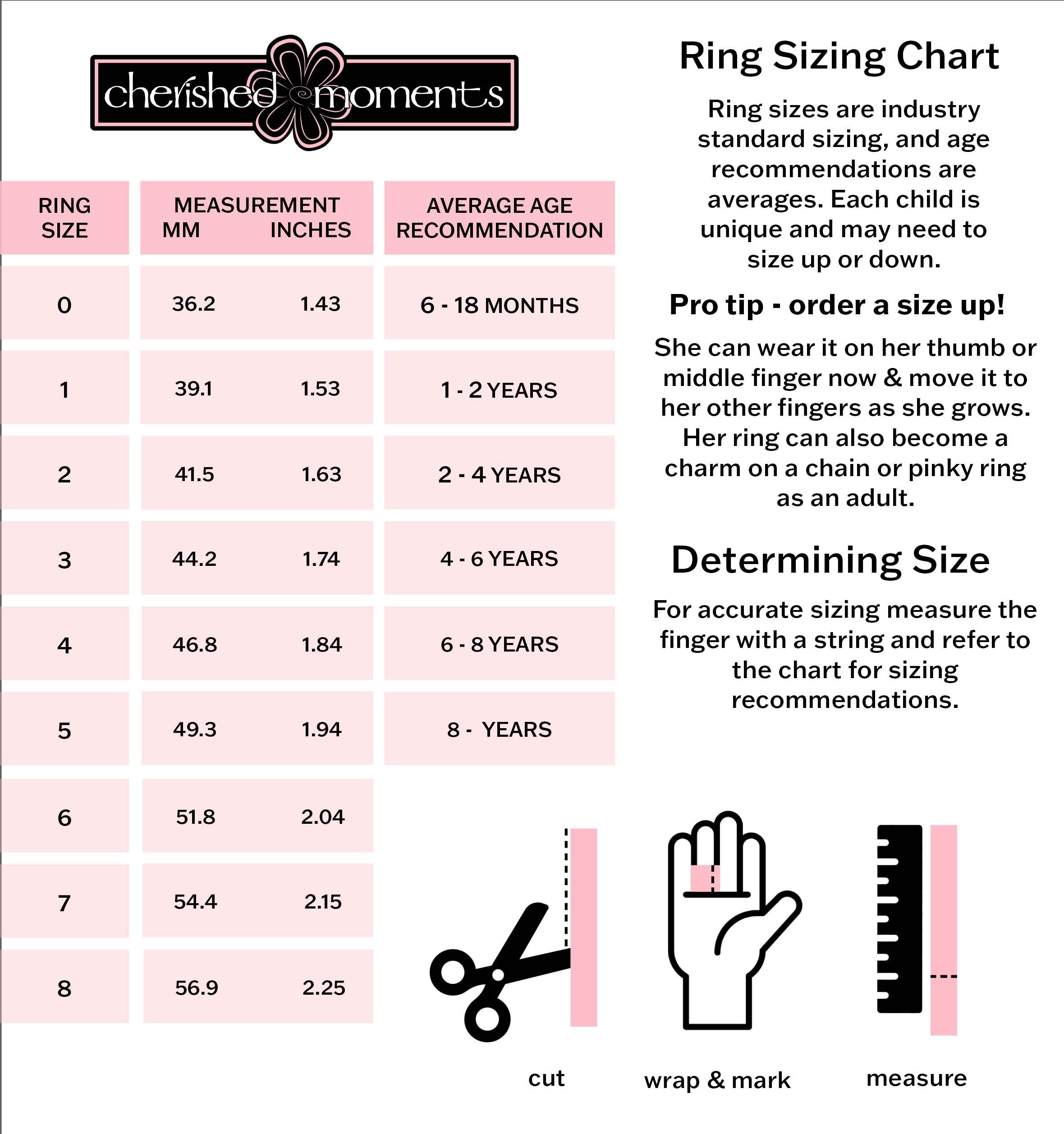 Little Girls Sterling Silver Pink Princess Tiara Ring, Little Princess ...