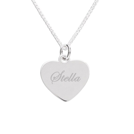 Bracciale In Argento 925 MicLee Con Ciondolo Croce E Cuore | Ipoallergenico Con Estensione E Scatola Regalo | Gioiello Per Donne E Ragazze
