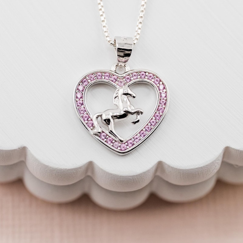 Horse Charm Necklace - Etsy