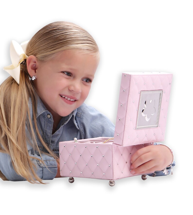 Little Girls Luxury Pink Music Jewelry Box with Ballerina Etsy