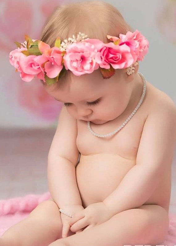Baby girl's first pearls pearl best sale necklace