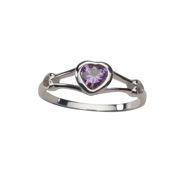amethyst pinky ring