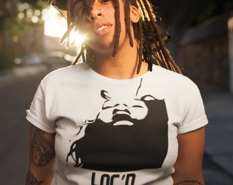 Loc'd & Free Tee, loc shirt, natural hair shirt, loc appreciation shirt, women’s loc shirt, unisex t-shirt