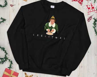 Buddy the elf, Elf Christmas sweater, funny Christmas sweater, ugly Christmas sweater, buddy Christmas sweater