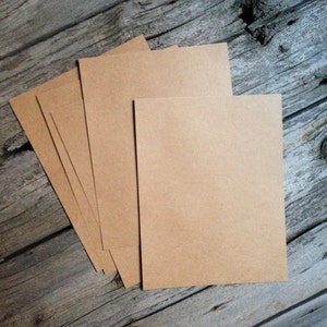 Kraft Paper Labels Brown Kraft Printable Sticker Paper - Etsy