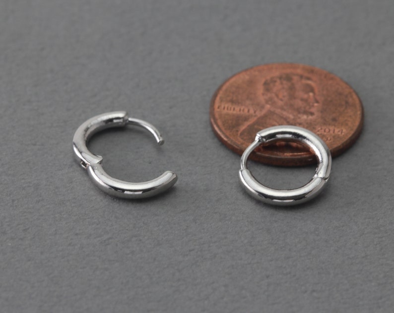 2mm thick hoop earrings