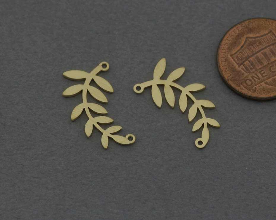 Findings Jewelry Making & Beading Matte Rose Gold Plated over Brass / 2 Pcs AC129RG Jewelry