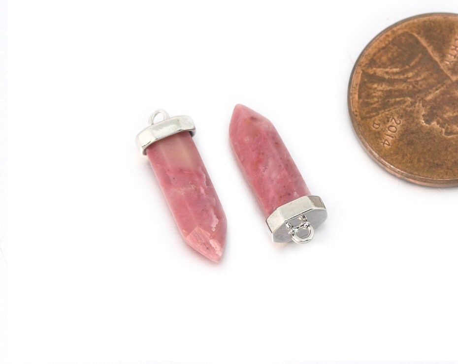 Redwood Lines Rock Gemstone Pendant . Jewelry Craft Supplies
