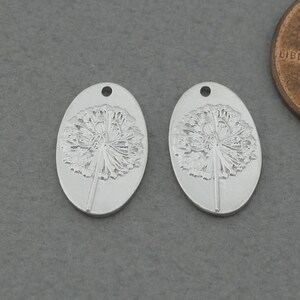Tree Brass Pendant . Jewelry Craft Supplies .Matte Original Rhodium Plated / 2 Pcs - FC716-MR