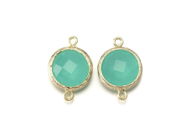 BEEFLYING 7 Couleurs Verre Liens Connecteurs Pendentifs Couleurs