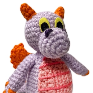 Figment Crochet PATTERN (Not actual item)