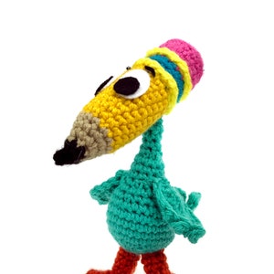 Alice in Wonderland's Pencil Bird Crochet PATTERN (Not actual item)