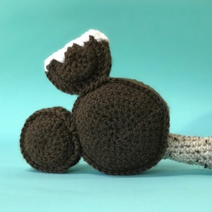 Mickey Ice Cream Bar Crochet PATTERN (Not actual item)