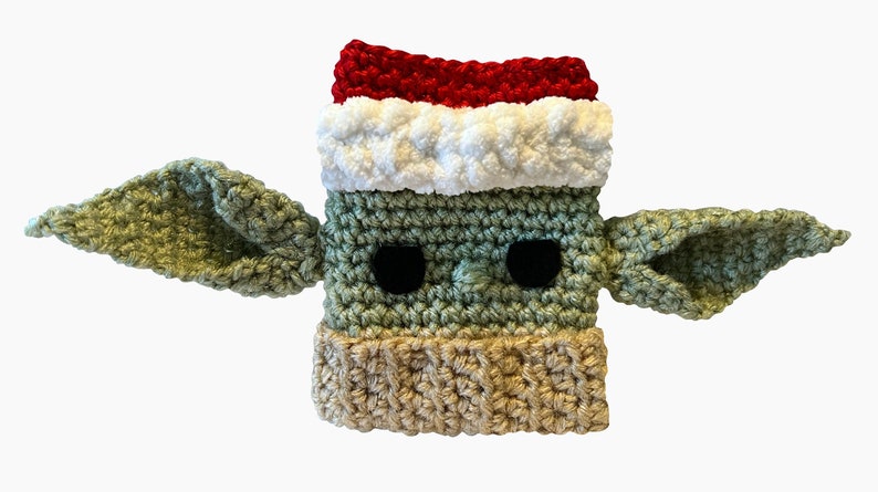 Grogu Gift Card Holder Crochet PATTERN Not actual item image 1