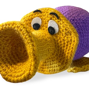 Alice in Wonderland&#39;s Horn Bird Crochet PATTERN (Not actual item)