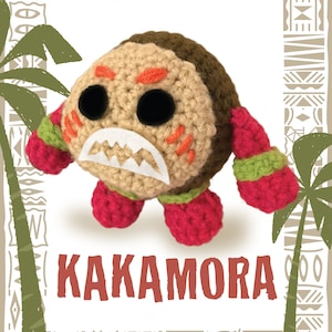 Moana KAKAMORA Crochet PATTERN (Not actual item)
